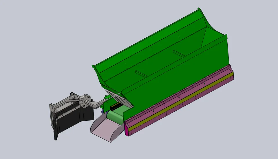 Rozmetací lopata na materiál ALTO AA-1,2 – ALTO AA-1,2 (11/14)