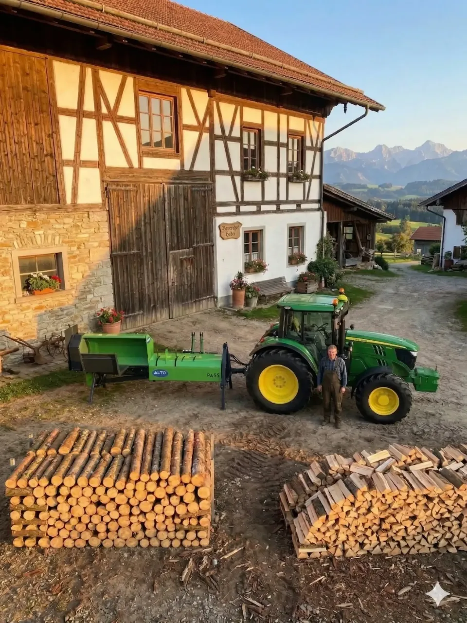 Holzspalter ALTO HH-110 – Dreipunkt-Modelle