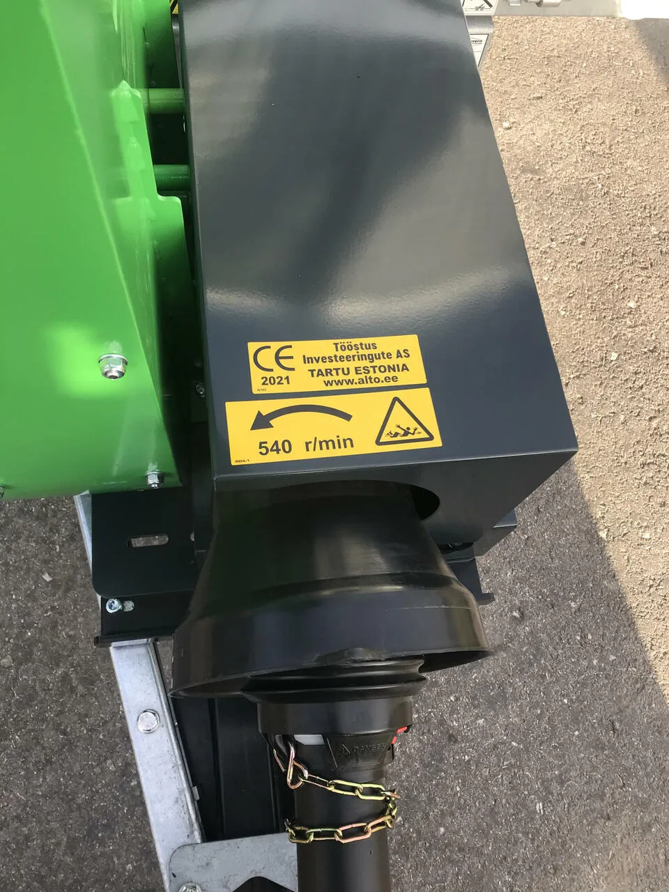 Vysavač listí ALTO EP-520 PTO